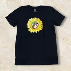 【Buc-ee's バッキーズ 企業 ビーバー 花 フラワー Tシャツ】
