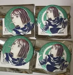 呪術廻戦　懐玉・玉折　Ani-Art グリッター缶バッジ　家入硝子