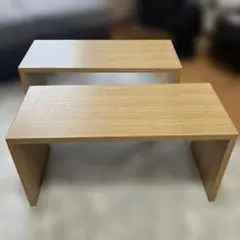 u*z様 コの字の家具 積層合板 オーク材 幅70cm セット - メルカリ