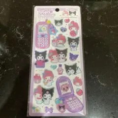 平成はっぴーフォン・マイメロディ & クロミ ステッカー