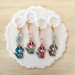 【犬】アンブレラマーカー めじるしアクセサリー ファスナートップ チャーム