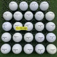 7-76 TOURSTAGE AB品 24球　ロストボール　ゴルフボールのサムネイル