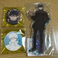 呪術廻戦 マルキューブ イルミネーション 伏黒恵 アクリルスタンド 缶バッジ