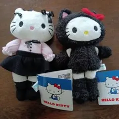Hello Kitty ぬいぐるみ マスコット　2体セットのサムネイル