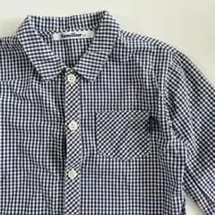 ファミリア　familiar チェックシャツ　キッズ　子ども服