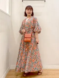 1 カシュクールワンピース