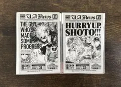 m*y様 堀越耕平 僕のヒーローアカデミア 原画展 来場者特典 タブロイド風ステ