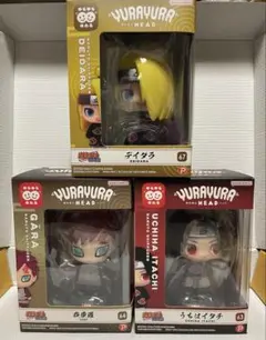 NARUTO YURAYURA HEAD 10体　フィギュアセット NARUTO YURAYURA HEAD 10体 フィギュアセット