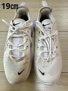 19㎝ Nike Air Max キッズ白スニーカー