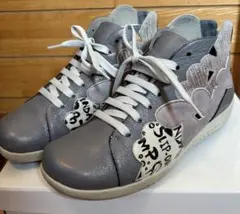 Dona Miss グレー ハイカットスニーカー