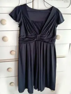 ブラック　ドレス　ワンピース　パーティー　結婚式　二次会　フォーマル