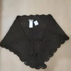 サマンサモスモス　トライアングルニットストール