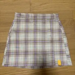 チェック　ミニスカート Mサイズ