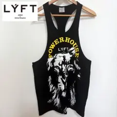 LYFT × POWER HOUSE GYM ライオン タンクトップ