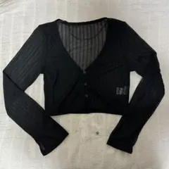 新品未使用！GU 黒トップス