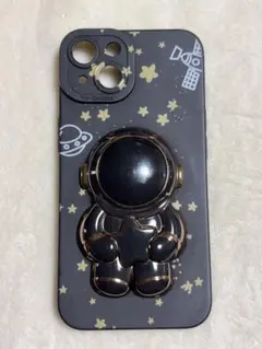 iPhone14 スマホケース 宇宙飛行士×星