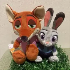 ズートピア2 ペアぬいぐるみ ニック ジュディ ②