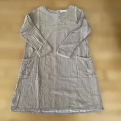 チュニックワンピース ひざ丈ワンピース