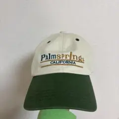 Palm Springs キャップ フリーサイズ　緑
