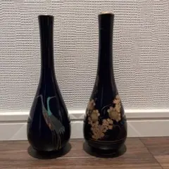 花瓶2個　フラワーベース　一輪挿し