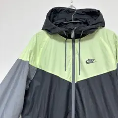 NIKE ナイキ ウィンドランナー ナイロンジャケット ブラック ライム