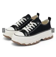完売品 GRL ローカット厚底スニーカー[fa012]ブラック 24cmのサムネイル