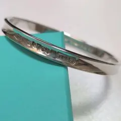 新品同然！ ティファニー バングル SV925 ナロー 20a - メルカリ