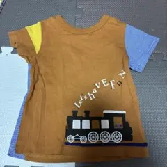 RAG MART 列車プリント Tシャツ 100cm