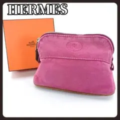HERMES　エルメス　ボリードポーチ　ポーチ　ミニミニ　ピンク　小物入れのサムネイル
