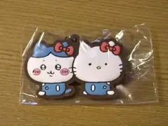 ちいかわ × サンリオ なかよしラバーマスコット ハチワレ キティ ナガノ