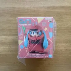 ガンダム45周年×初音ミク フィギュア シャアザクぐるみ 初音ミクVer.