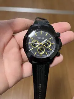 FOSSIL クロノグラフ 腕時計 ブラック