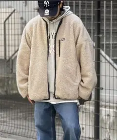 2wayリバーシブルボアブルゾン Java