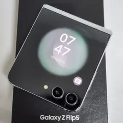 Galaxy Z Flip5 mint SIMフリー 判定○ 海外版