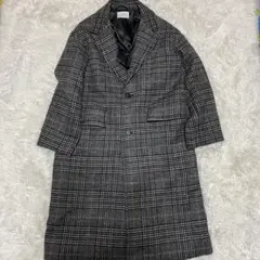 MB チェスターコート　グレンチェック