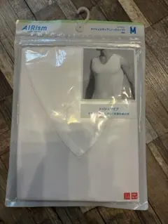 UNIQLO エアリズム　メッシュVネック（ノースリーブ）M