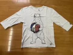 SLOW CARAVAN ベア バスケットボール Tシャツのサムネイル