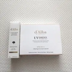 d'Alba UV エッセンス5ml×3、ダブルセラムオールイワンマルチバーム