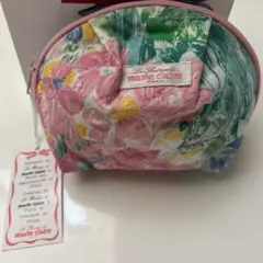 新品未使用　マリークレール　キルト　ポーチ　花柄 タグ付