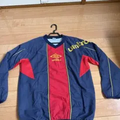 UMBRO アンブロ ピステ 長袖 ネイビー レッド