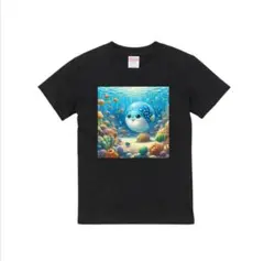 【未使用品】 Tシャツ 90cm 子供用 ベビー用品 海の中 魚