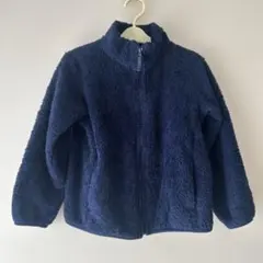 UNIQLO フリースジャケット 120㌢　ネイビー
