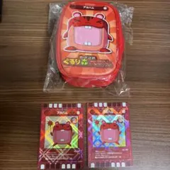 ぐるり森 トレーディングカード、ポーチ アカハム　2枚セット
