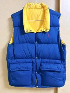 リバーシブル ダウンベスト