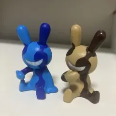 BLACK RABBiT ブラックラビット フィギュア ガチャ 2体セット