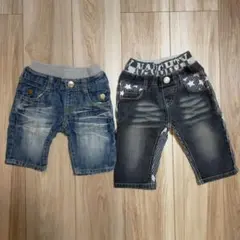 半ズボン　ハーフパンツ　２枚セット