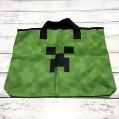 美品　マインクラフト　マイクラ　トートバッグ　 クリーパー
