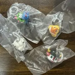 w*a様 プロ野球マスコット めじるしアクセサリー　4点セット