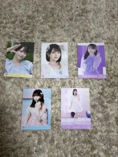 佐々木舞香　野口伊織　生写真　5枚セット