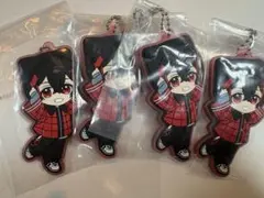 カラフルピーチ　ゆあんくん　一番くじ ラバーチャーム4個セット